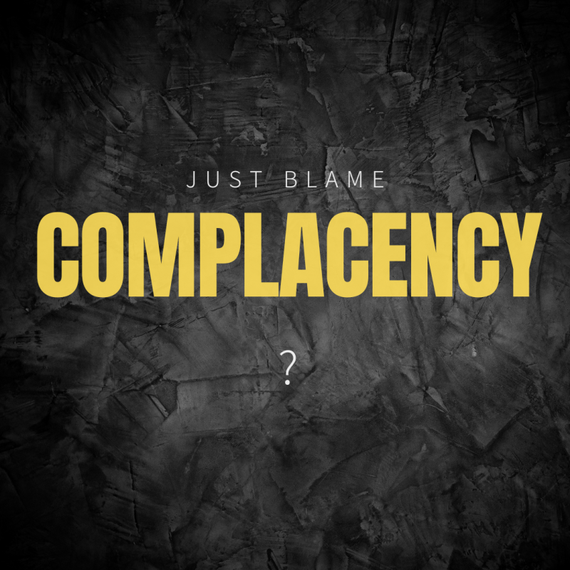 Does complacency really cause errors?